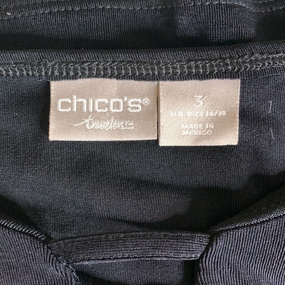 Chico’s Travelers‎ Collection 3/4 Sleeve Tunic Top - Picture 3 of 3